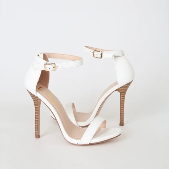 SOLD✅Lulus Elsi stacked stiletto - Picture 4 of 7